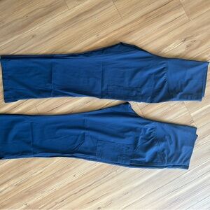 Navy Blue Maternity Scrub Pants